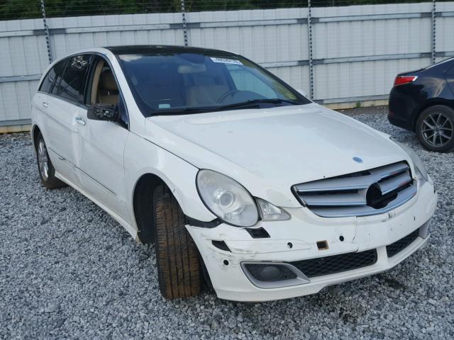 4JGCB65EX7A054646 - 2007 MERCEDES-BENZ R 350 WHITE photo 1