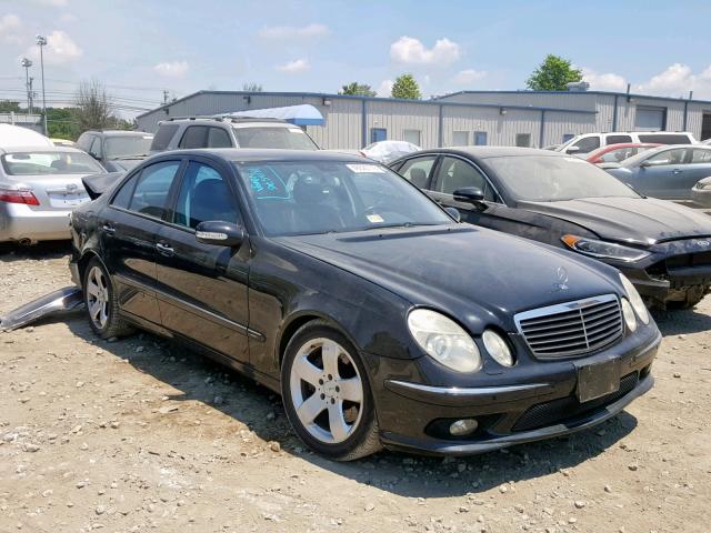 WDBUF56J46A945712 - 2006 MERCEDES-BENZ E 350 BLACK photo 1