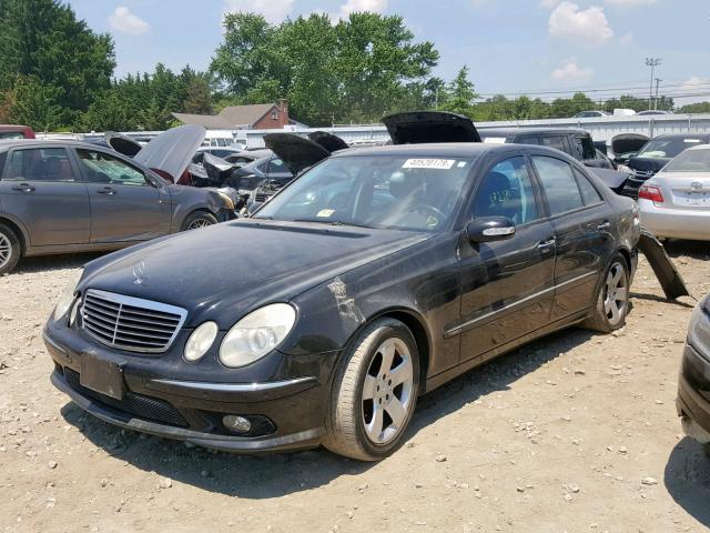 WDBUF56J46A945712 - 2006 MERCEDES-BENZ E 350 BLACK photo 2