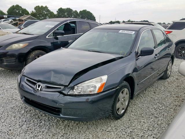 1HGCM56475A195025 - 2005 HONDA ACCORD LX CHARCOAL photo 2