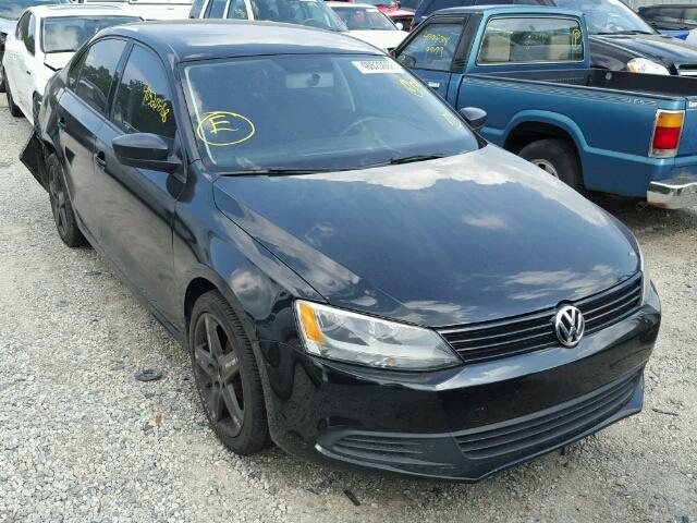 3VW2K7AJ3BM356961 - 2011 VOLKSWAGEN JETTA BASE BLACK photo 1