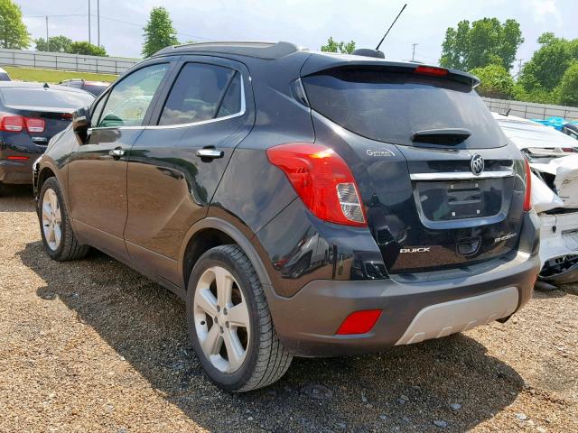 KL4CJBSB3FB224486 - 2015 BUICK ENCORE CON BLACK photo 3