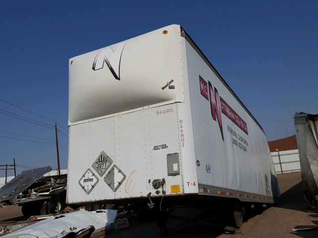 1UYVS248XSC705404 - 1995 UTILITY TRAILER WHITE photo 3