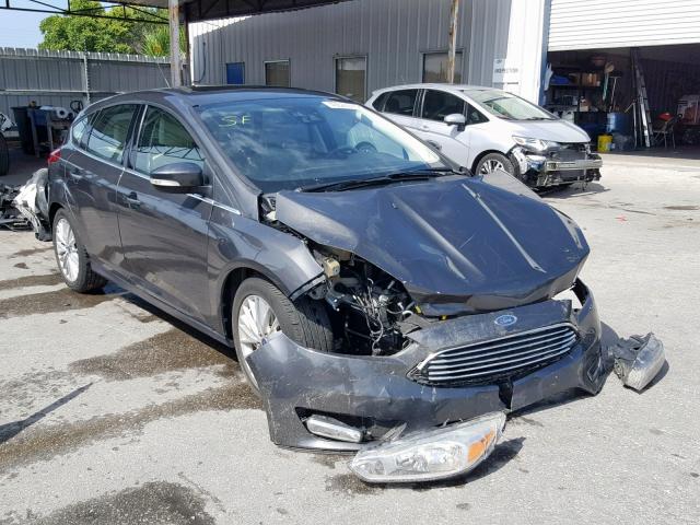 1FADP3N21FL292182 - 2015 FORD FOCUS TITA GRAY photo 1