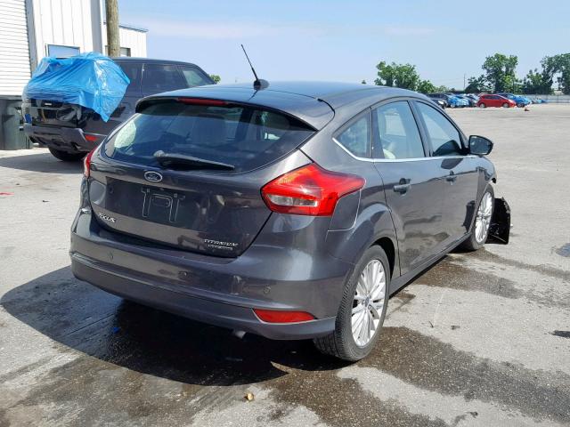 1FADP3N21FL292182 - 2015 FORD FOCUS TITA GRAY photo 4