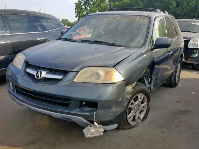 2HNYD188X6H536590 - 2006 ACURA MDX TOURIN GRAY photo 2