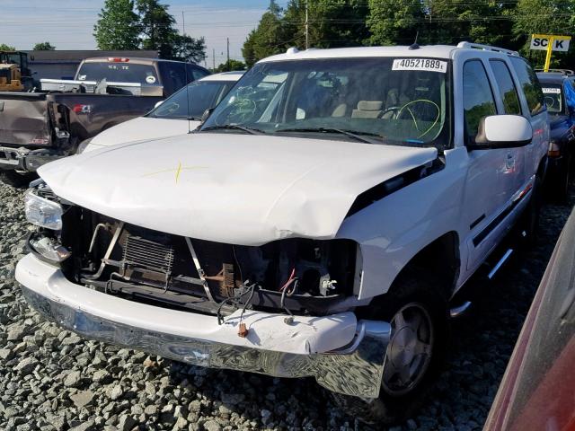 3GKEC16Z25G291388 - 2005 GMC YUKON XL C WHITE photo 2