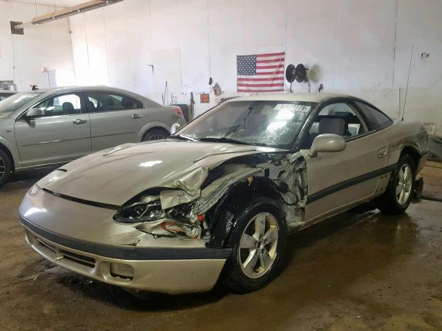 JB3XD54B0NY027124 - 1992 DODGE STEALTH ES SILVER photo 2