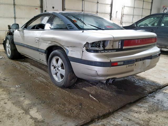 JB3XD54B0NY027124 - 1992 DODGE STEALTH ES SILVER photo 3