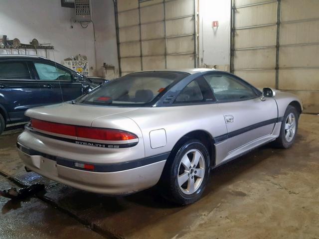 JB3XD54B0NY027124 - 1992 DODGE STEALTH ES SILVER photo 4