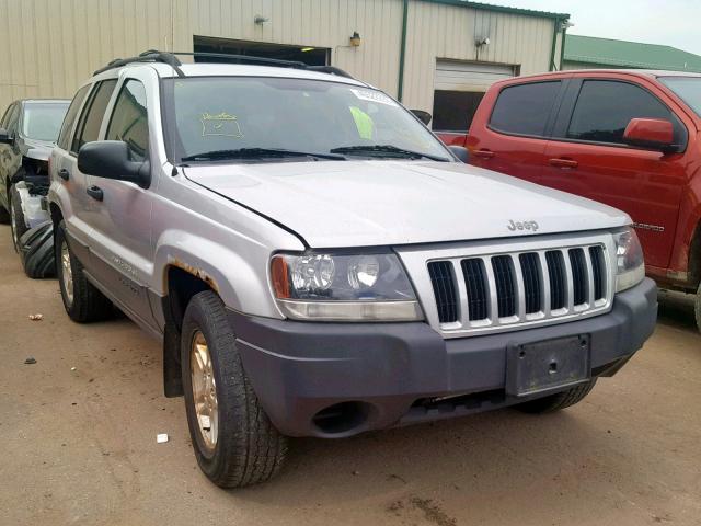 1J4GW48S54C116576 - 2004 JEEP GRAND CHER GRAY photo 1