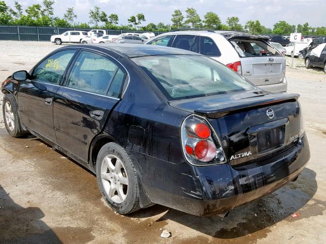 1N4BL11D05C221150 - 2005 NISSAN ALTIMA SE BLACK photo 3