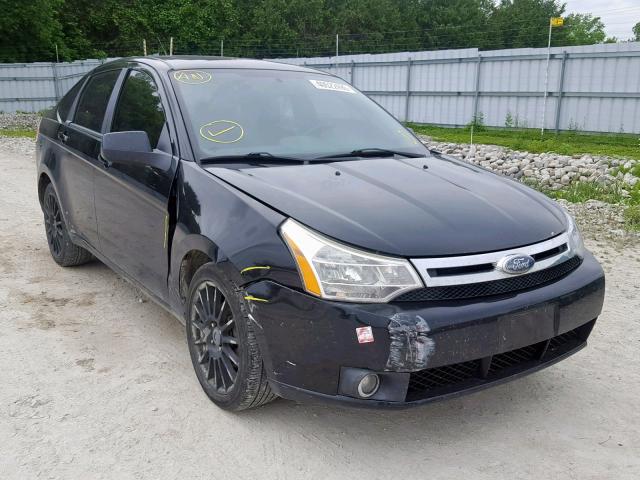 1FAHP36N59W137552 - 2009 FORD FOCUS SES BLACK photo 1