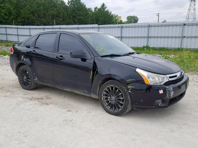 1FAHP36N59W137552 - 2009 FORD FOCUS SES BLACK photo 9