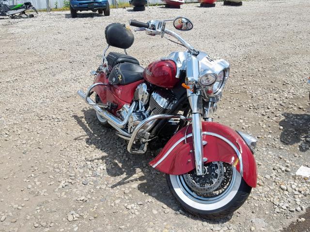 56KCCCAA4F3320534 - 2015 INDIAN MOTORCYCLE CO. CHIEF CLAS RED photo 1