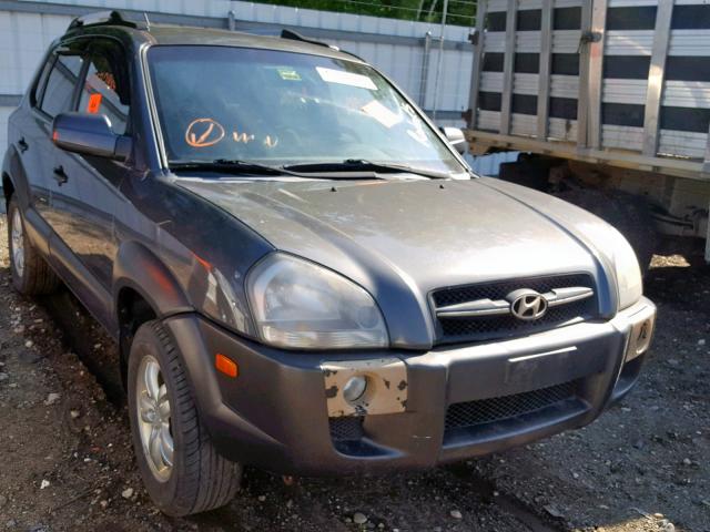 KM8JN12DX7U665451 - 2007 HYUNDAI TUCSON SE CHARCOAL photo 1