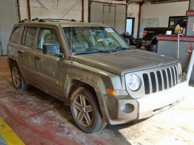 1J8FF48W07D299882 - 2007 JEEP PATRIOT LI GRAY photo 1