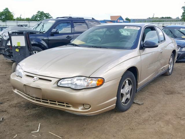 2G1WW12E859222346 - 2005 CHEVROLET MONTE CARL GOLD photo 2