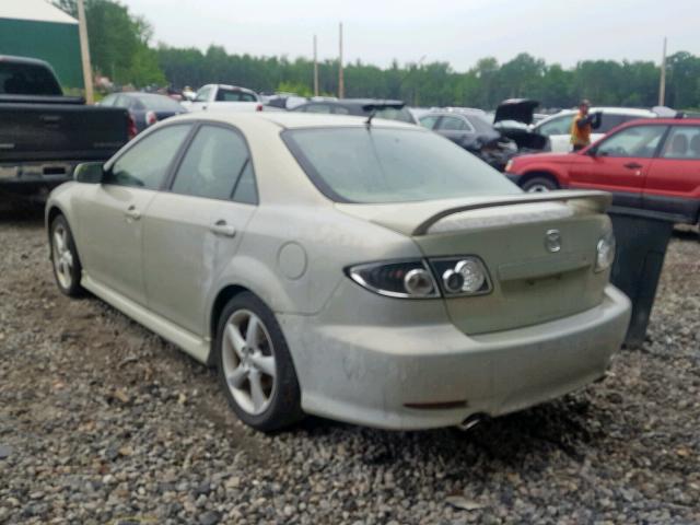 1YVHP80D745N85680 - 2004 MAZDA 6 S GOLD photo 3