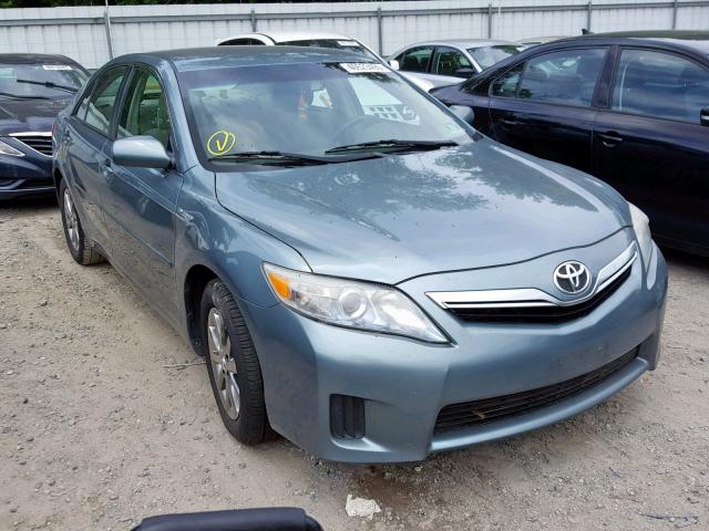 4T1BB3EK6BU133464 - 2011 TOYOTA CAMRY HYBR TEAL photo 1