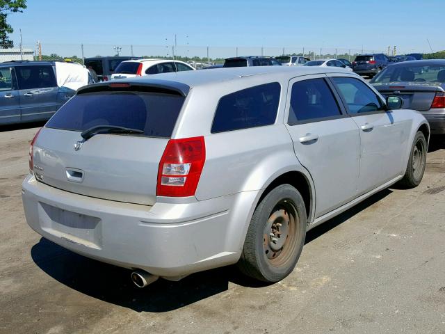 2D4FV47TX7H808349 - 2007 DODGE MAGNUM SE GRAY photo 4