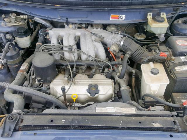 4N2DN11W2SD805194 - 1995 NISSAN QUEST XE BLUE photo 7