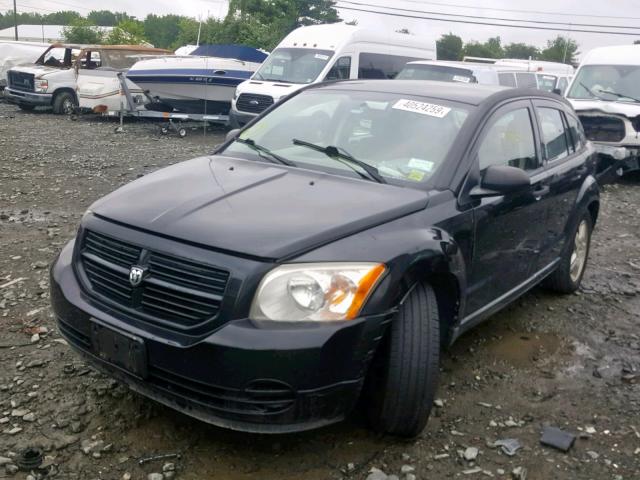 1B3HB28BX8D671955 - 2008 DODGE CALIBER BLACK photo 2