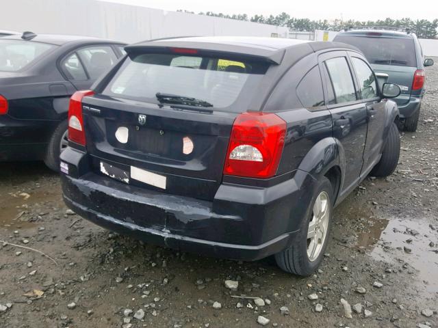 1B3HB28BX8D671955 - 2008 DODGE CALIBER BLACK photo 4