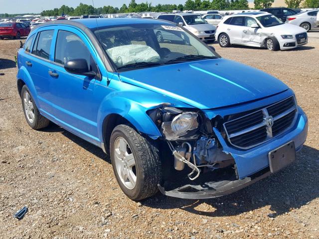 1B3HB48B78D753945 - 2008 DODGE CALIBER SX BLUE photo 1