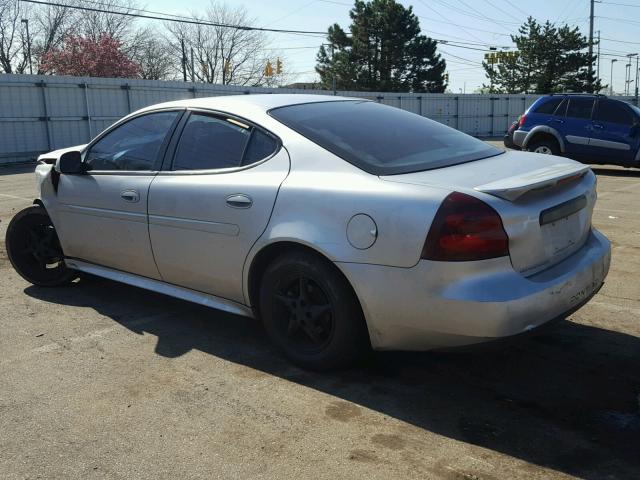 2G2WP522151174175 - 2005 PONTIAC GRAND PRIX SILVER photo 3