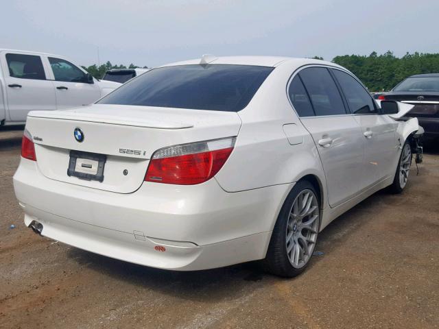 WBANA53555B859729 - 2005 BMW 525 I WHITE photo 4