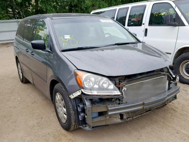 5FNRL38248B103098 - 2008 HONDA ODYSSEY LX GRAY photo 1