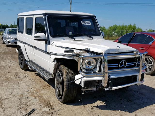 WDCYC7DF2EX219939 - 2014 MERCEDES-BENZ G 63 AMG WHITE photo 1