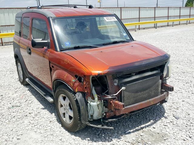 5J6YH18503L014706 - 2003 HONDA ELEMENT EX ORANGE photo 1