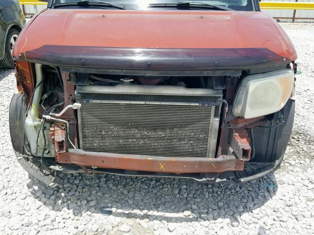 5J6YH18503L014706 - 2003 HONDA ELEMENT EX ORANGE photo 9