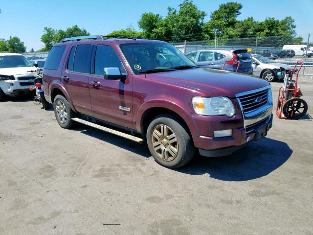 1FMEU75E97UB73151 - 2007 FORD EXPLORER L BURGUNDY photo 1