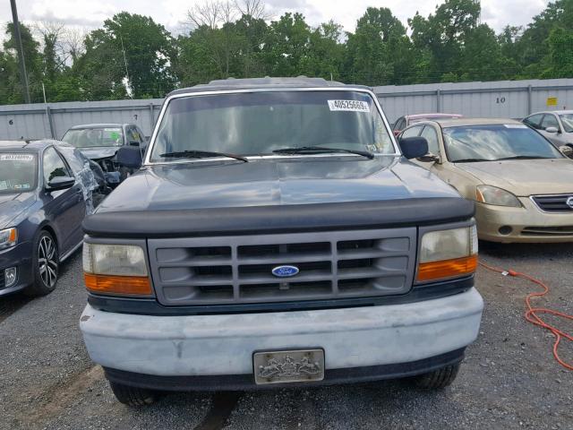 1FTEF14Y9SNB59051 - 1995 FORD F150 GREEN photo 9