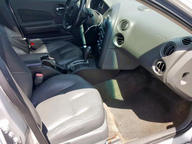 2G2WR524741143572 - 2004 PONTIAC GRAND PRIX SILVER photo 5