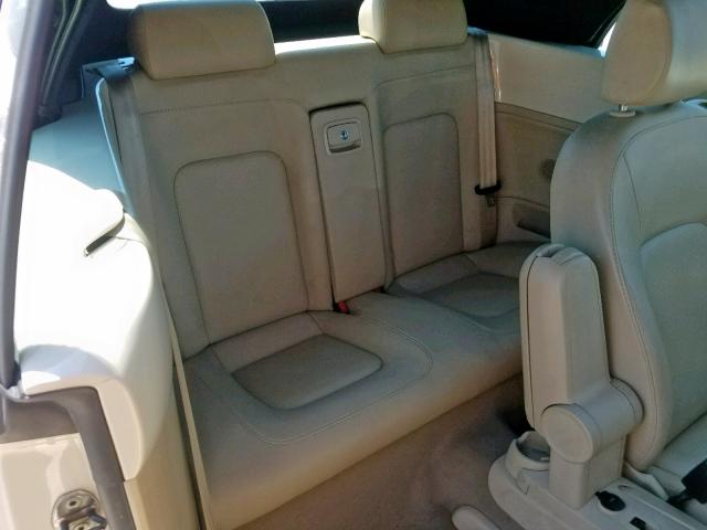 3VWRF31Y69M409154 - 2009 VOLKSWAGEN NEW BEETLE თეთრი ფოტო 6