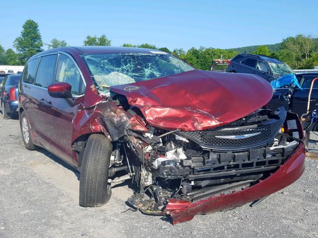 2C4RC1AG8KR505373 - 2019 CHRYSLER PACIFICA L MAROON photo 1