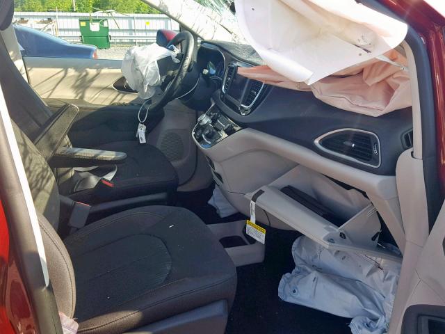 2C4RC1AG8KR505373 - 2019 CHRYSLER PACIFICA L MAROON photo 5