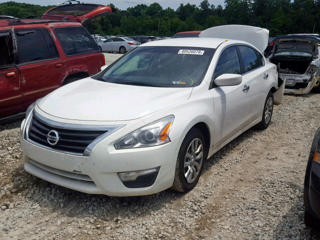 1N4AL3AP9FC274609 - 2015 NISSAN ALTIMA 2.5 WHITE photo 2