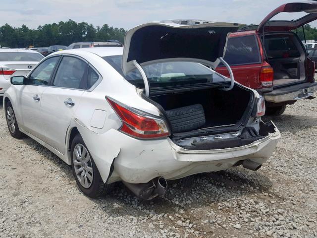 1N4AL3AP9FC274609 - 2015 NISSAN ALTIMA 2.5 WHITE photo 3