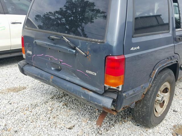 1J4FF48S61L561562 - 2001 JEEP CHEROKEE S BLUE photo 9