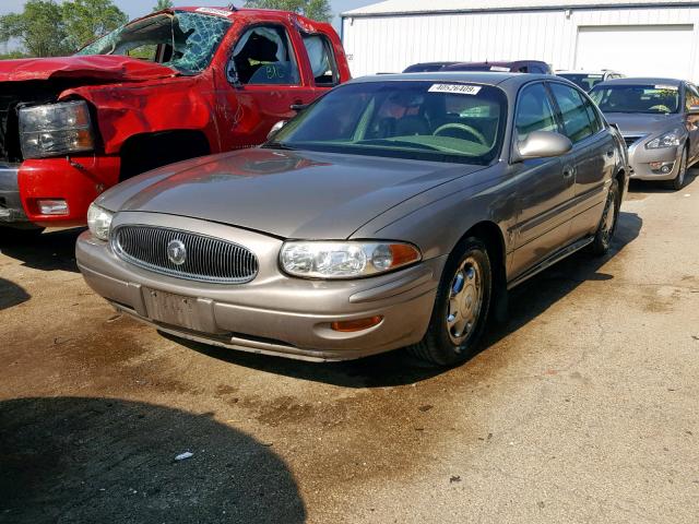 1G4HR54K92U198988 - 2002 BUICK LESABRE LI TAN photo 2