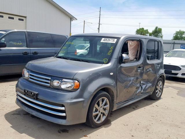 JN8AZ28R79T107023 - 2009 NISSAN CUBE BASE GRAY photo 2