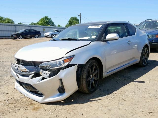 JTKJF5C76E3087653 - 2014 TOYOTA SCION TC 银色 照片 2