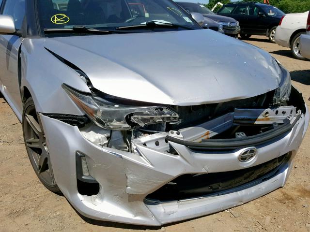 JTKJF5C76E3087653 - 2014 TOYOTA SCION TC 银色 照片 9