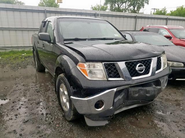 1N6AD07W06C435432 - 2006 NISSAN FRONTIER C BLACK photo 1