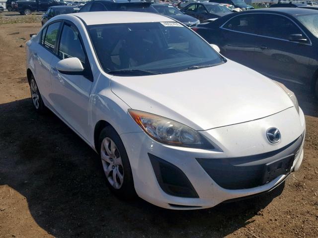 JM1BL1UF1B1370066 - 2011 MAZDA 3 I WHITE photo 1